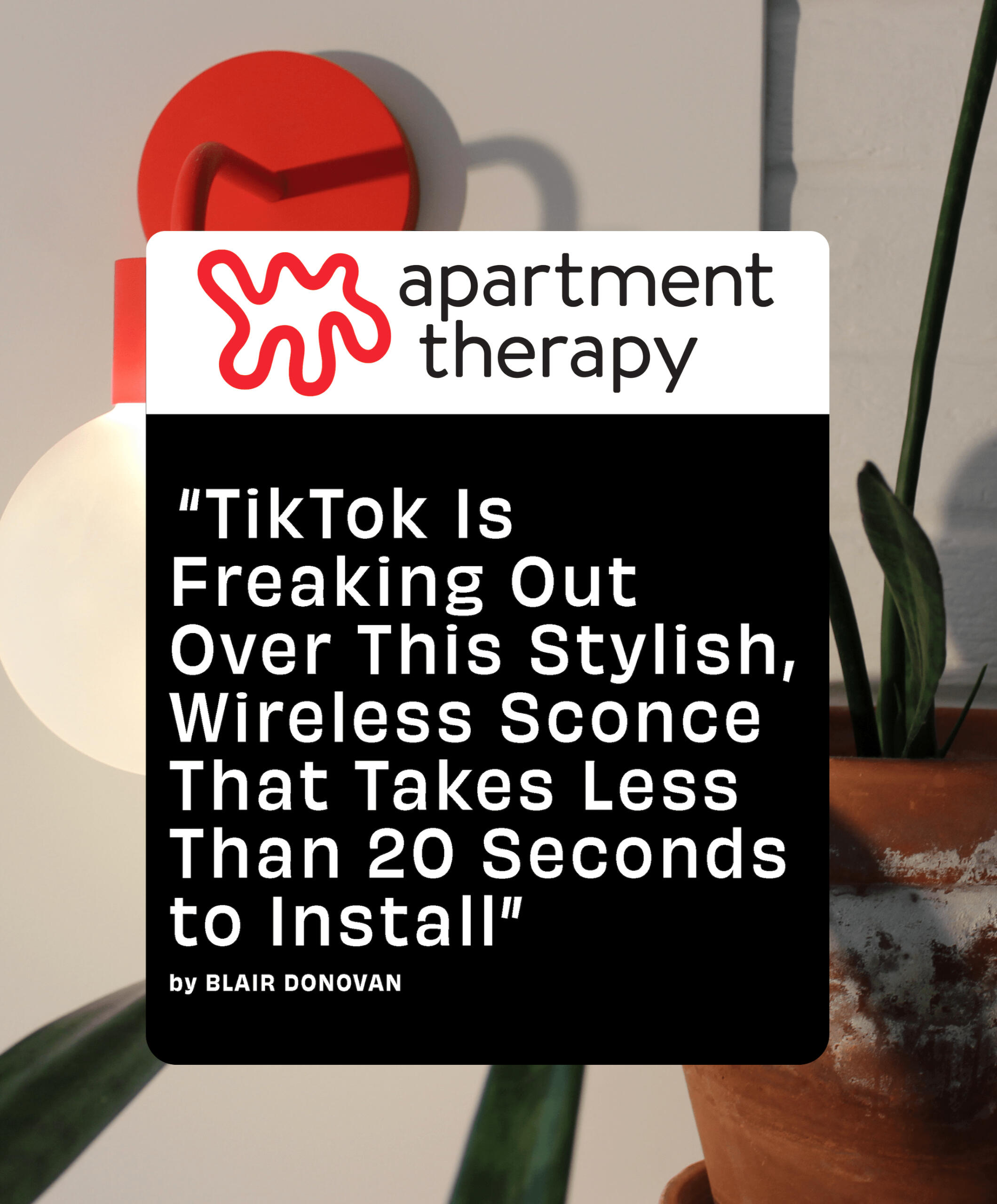 As seen in Apartment Therapy